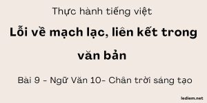 Thực hành tiếng việt bài 9 ngữ văn 10 chân trời sáng tạo