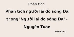 Phân tích người lái đò sông Đà