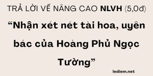 Nét tài hoa của Hoàng Phủ Ngọc Tường