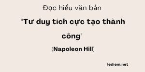 Đọc hiểu Tư duy tích cực tạo thành công