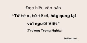 Đọc hiểu Tử tế à tử tế ơi