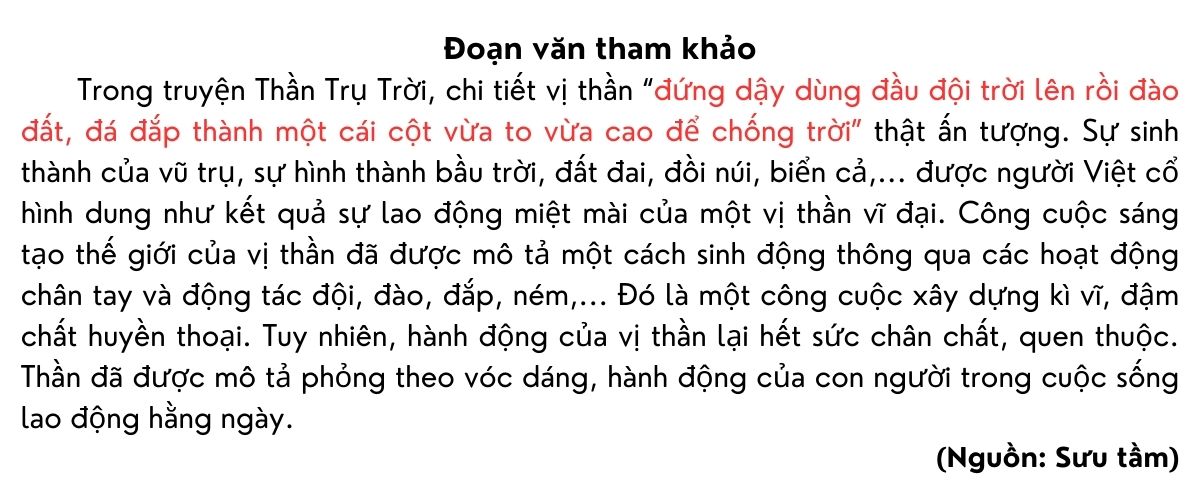 Truyện về các vị thần sáng tạo thế giới ; soạn truyện về các vị thần sáng tạo ; truyện về các vị thần sáng tạo thế giới kết nối tri thức