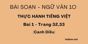 thực hành tiếng việt 10 cánh diều trang 32 