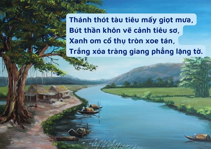 Cảnh thu ; đọc hiểu cảnh thu ; trắc nghiệm cảnh thu ; cảnh thu đọc hiểu ; cảnh thu trắc nghiệm