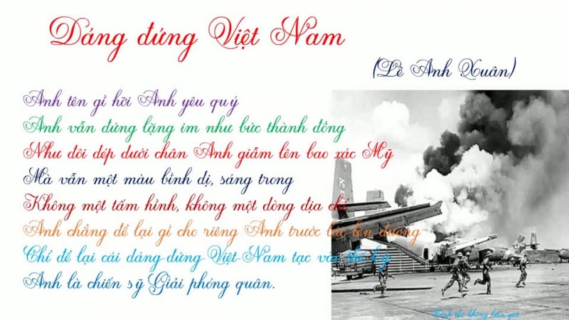 dáng đứng việt nam ; trắc nghiệm dáng đứng việt nam ; đọc hiểu dáng đứng việt nam ; dáng đứng việt nam đọc hiểu ;