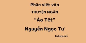 phân tích đánh giá áo tết nguyễn ngọc tư 