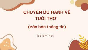 chuyến du hành về tuổi thơ ; đọc hiểu chuyến du hành về tuổi thơ ; trắc nghiệm chuyến du hành về tuổi thơ