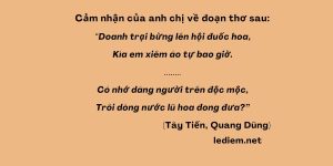 doanh trại bừng lên hội đuốc hoa ; doanh trại bừng lên hội đuốc hoa trôi dòng nước lũ hoa đong đưa