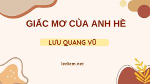 phân tích đánh giá giấc mơ của anh hề