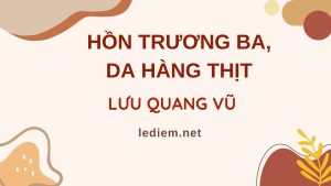 hồn trương ba da hàng thịt ; đọc hiểu hồn trương ba da hàng thịt ; trắc nghiệm hồn trương ba da hàng thịt ; hồn trương ba da hàng thịt đọc hiểu ; hồn trương ba da hàng thịt trắc nghiệm