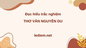 thơ văn nguyễn du ; ôn tập thơ văn nguyễn du ; trắc nghiệm thơ văn nguyễn du