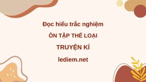 Truyện ký ; thể loại truyện ký ; ôn tập thể loại truyện ký