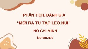 Phân tích đánh giá mới ra tù tập leo núi ; Phân tích đánh giá bài thơ mới ra tù tập leo núi