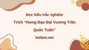 hưng đạo đại vương trần quốc tuấn ; đọc hiểu hưng đạo đại vương trần quốc tuấn ; trắc nghiệm hưng đạo đại vương trần quốc tuấn