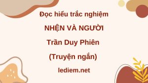 nhện và người ; nhện và người trần duy phiên ; đọc hiểu nhện và người ; trắc nghiệm nhện và người