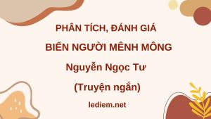 phân tích đánh giá biển người mênh mông ; phân tích đánh giá biển người mênh mông nguyễn ngọc tư ; phân tích đánh giá truyện ngắn biển người mênh mông