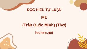 mẹ trần quốc minh ; đọc hiểu mẹ trần quốc minh ; trắc nghiệm mẹ trần quốc minh