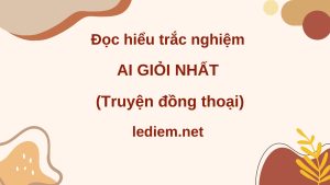 ai giỏi nhất ; đọc hiểu ai giỏi nhất