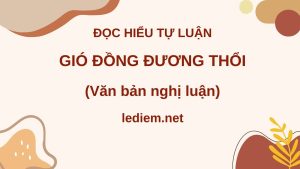 gió đồng đương thổi ; đọc hiểu gió đồng đương thổi