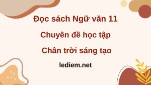 Đọc Chuyên đề ngữ văn 11 chân trời sáng tạo