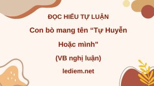 con bò mang tên tự huyễn hoặc mình ; đọc hiểu con bò mang tên tự huyễn hoặc mình