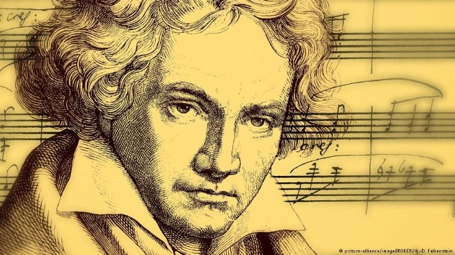 Dẫn chứng về Beethoven ; dẫn chứng về nhạc sĩ Beethoven ; Nhạc sĩ Beethoven bị điếc