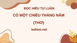 có một chiều tháng năm ; đọc hiểu có một chiều tháng năm ; đọc hiểu có một chiều tháng năm đỗ trung quân