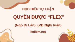 quyền được flex ; đọc hiểu quyền được flex