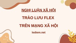 trào lưu flex trên mạng xã hội ; trào lưu flex của giới trẻ ; Nghị luận về trào lưu flex ; trào lưu flex trong giới trẻ hiện nay ; Trào lưu flex là gì