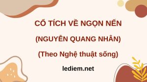  cổ tích về ngọn nến ; đọc hiểu cổ tích về ngọn nến