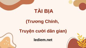 tài bịa ; đọc hiểu tài bịa ; trắc nghiệm tài bịa