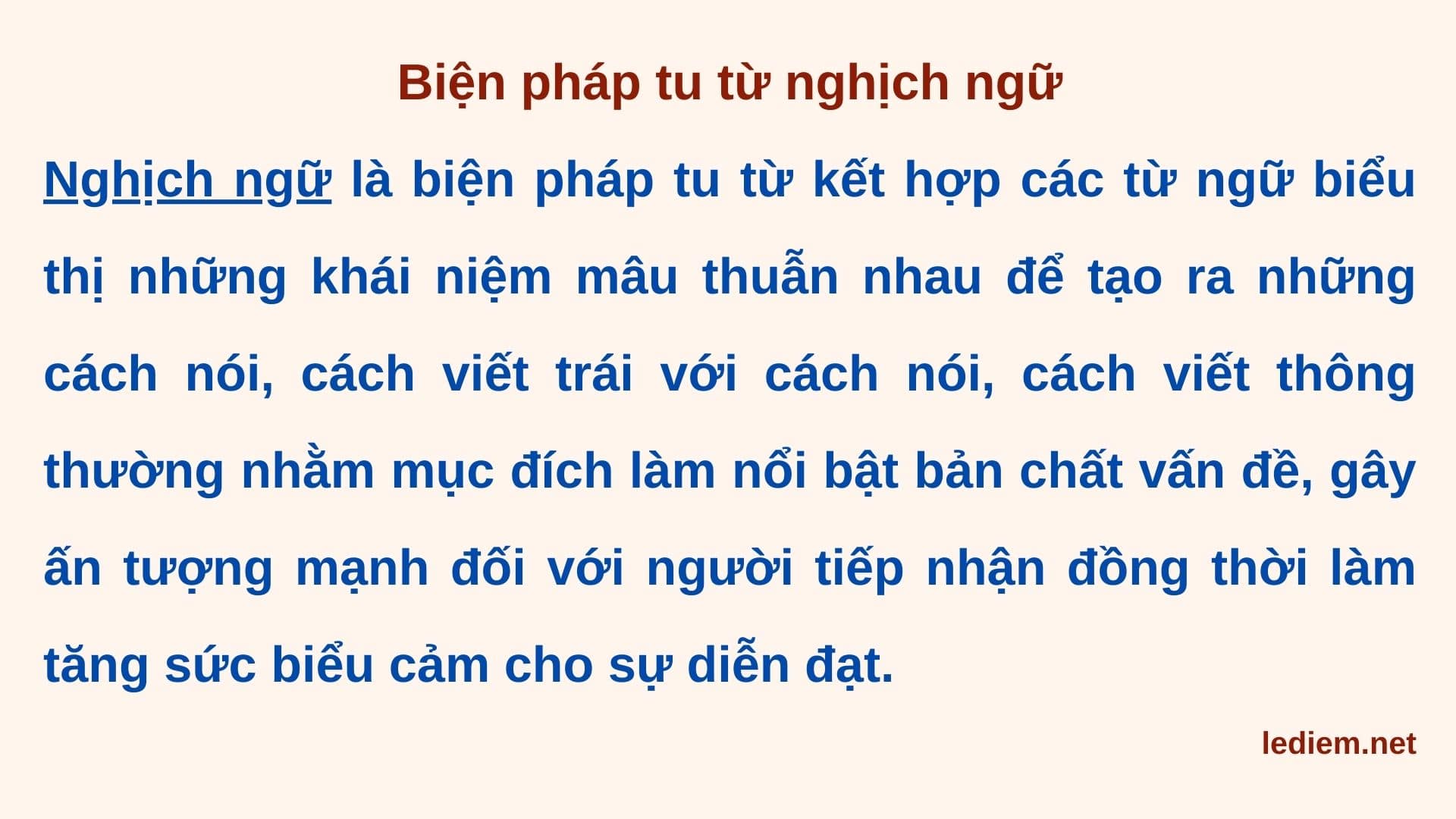 biện pháp tu từ nghịch nghĩa  ; soạn bài biện pháp tu từ nghịch nghĩa 